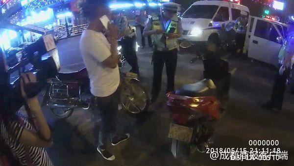 摩托车车主涉嫌酒后驾驶被扣12分